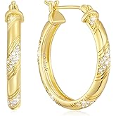 14K Gold Hoop Earrings 14K Gold Earrings for Women 20/25/30/35 Gold Hoop Earrings Jewelry