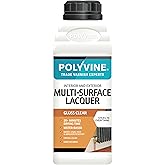 Polyvine Water Based Lacquer Gloss Finish 500ml