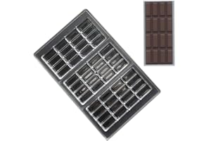 Grainrain polycarbonate chocolate bar moulds polycarbonate chocolate mold clear hard plastic candy mould bakeware candy makin