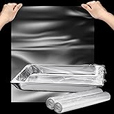 Aliceset 50 Pcs Electric Roaster Liners 34 Inch W x 18 Inch l Disposable Pan Liners Cooking Bags for 16, 18, 22 Quart Roasters Microwave Slow Cooker Steamer Oven