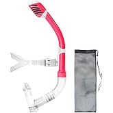 Uniswim Kids Snorkel with Rotate Function for Boys &amp; Girls, Front Snorkel for Training &amp; Lap Swimming