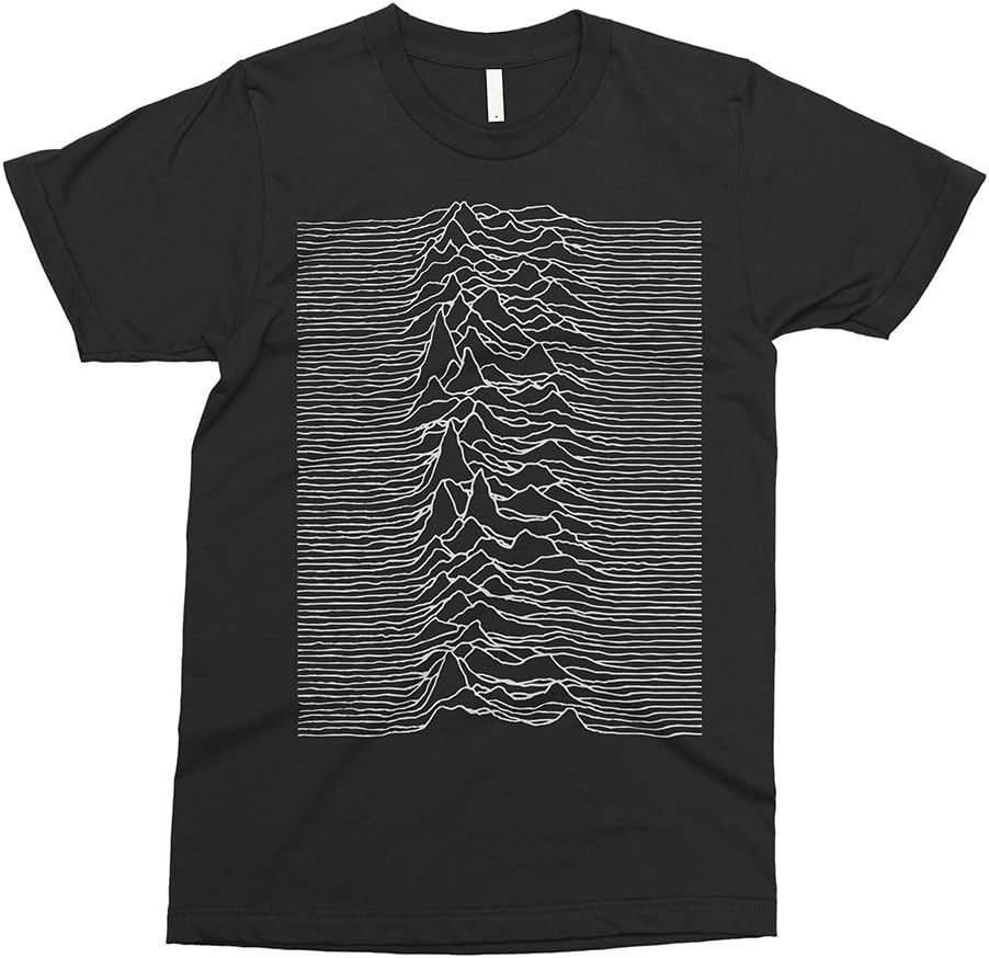 PixiePrints Joy Division - Unknown Pleasures Punk Music T-Shirt