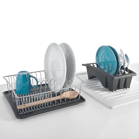 Metaltex 325026 - Escurreplatos con Bandeja 35x30 Aquatex Plus