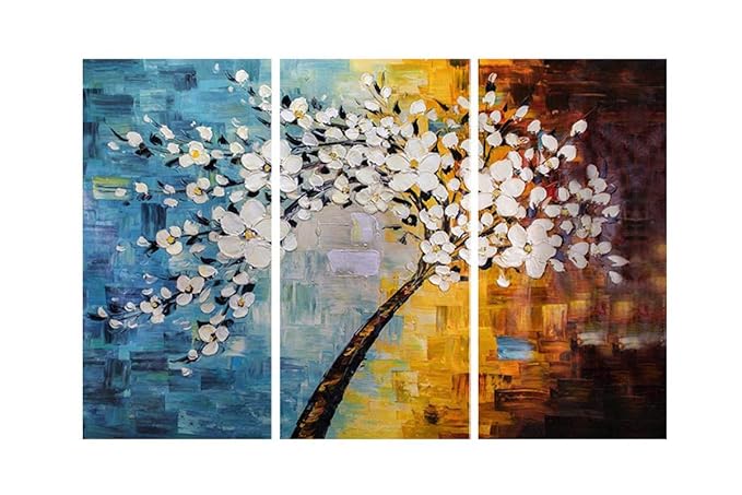 SAF Modern Art 8MM MDF Panel Digital Reprint Painting (18 inch x 24 inch) SANFPL9740