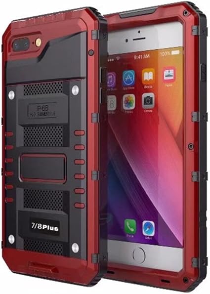 Amazon Co Jp Iphone7plus防水ケース Iphone8plus カバーip68 完全防水 多機能スマホケース 防水 防雪 防埃 防塵 耐衝撃カバー 指紋認識可 耐久性が優れるアイフォンケース フルプロテクションカバー 暴雨対策 水中撮影 お風呂 潜水 温泉 水泳など Iphone7plus