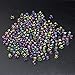 600 Pieces 6mm DIY Black Colorful Acrylic Alphabet Letter Cube Beads for jewelry making, DIY Bracelets, Necklaces,Children's Educational Toys, Key Chains and Children's Educational Toys (Black)