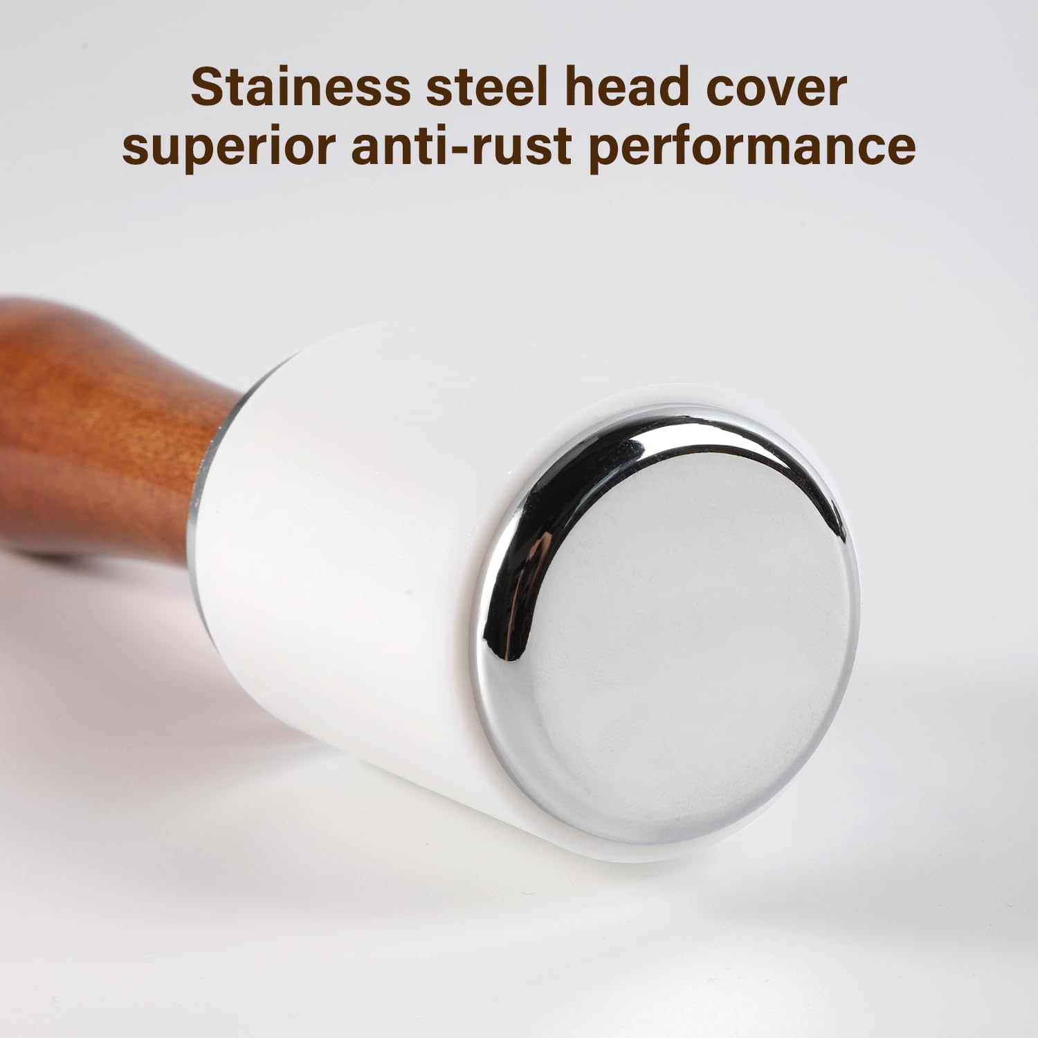 WUTA Leather Carving Hammer Professional Leather Mallet Leatherworking Maul Nylon Head Hammer for Handmade DIY Tools