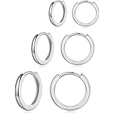 DAILY VIBES Small Gold Hoops Huggie Earrings for Women 14K Real Gold Plated Dainty Cubic Zirconia Mini Bead Cartilage Earring Hypoallergenic Hoop Earrings Set for Women