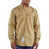 Carhartt Men's Flame-Resistant Classic Twill Shirt