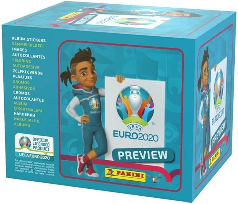 Panini EP20STP Euro 2020 Preview - Pack de 60 pegatinas: Amazon.es: Juguetes y juegos