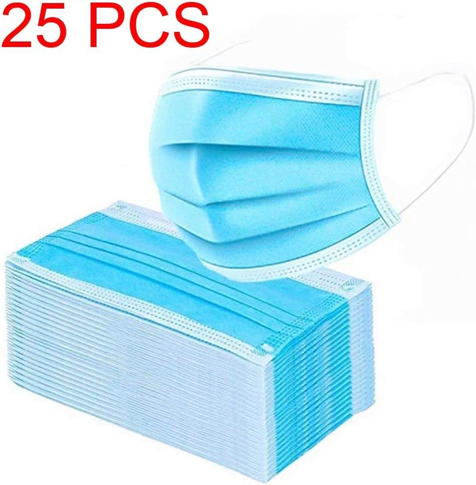 Hpparty 25 Pcs Face Masks, Mouth Mask