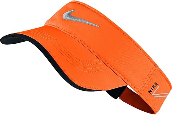 orange nike visor