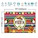Mocsicka Mexican Fiesta Backdrop Mexican Cinco De Mayo Party Banner Fiesta Birthday Baby Shower Party Decorations Photography Background
