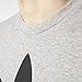 adidas Originals Men's Tops Trefoil Tee, Medium Grey Heather, Large