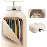 MOJOCO Portable Clothes Dryer - 600w Compact Dryer for Apartment, Travel