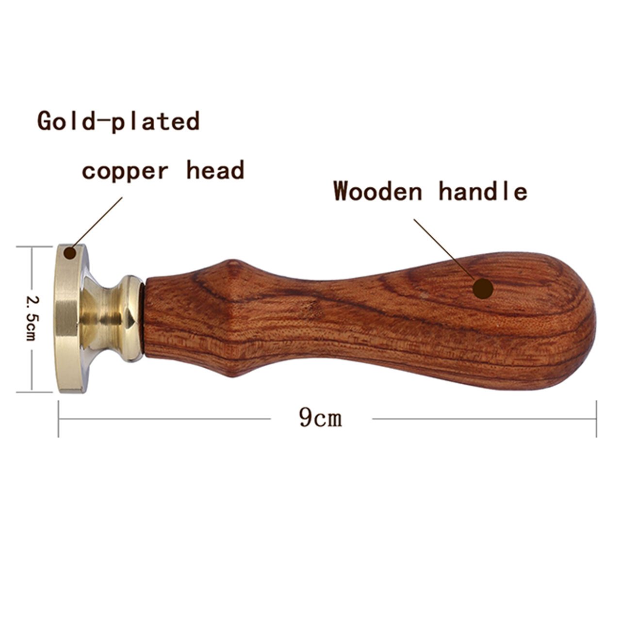 Yoption 15 Pcs Totem Fire Manuscript Sealing Wax Sticks with Wicks and Romantic Seal Stamp for Postage Letter