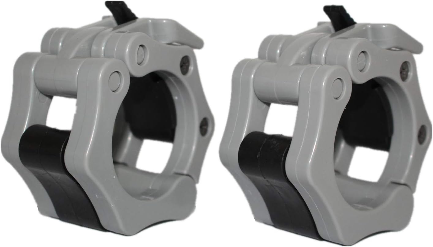Lyneaca 2 Inch Olympic Barbell Collar Clamps, Quick