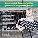 Breastfeeding Nursing Cover Scarf - Rayon/Spandex Jersey Knit Super Soft Stretchy Breathable Lightweight Nursing Poncho, Carseat Canopy & Baby Car Seat Cover. FREE Matching Pouch By Chuckle & Cuddle