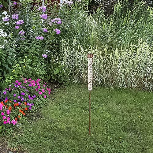 Taylor Precision Products Heritage 27 Inch Tall Glass Rain Gauge, 5