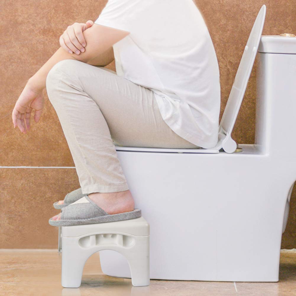 Enow Toilet Stool, Multi-Function Foldable 7\