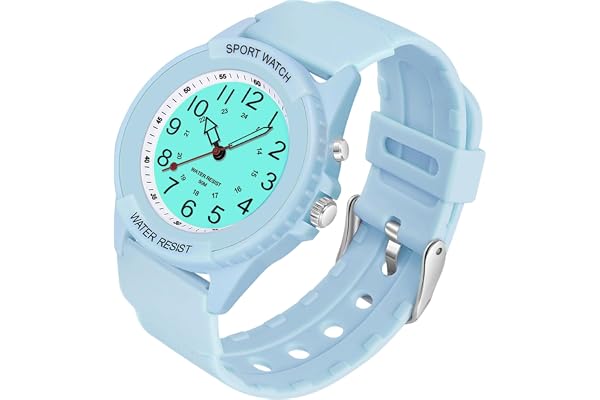 PROKING Waterproof Nurse Watch for Medical Professionals,Women Men, 24 Hour with Second Hand, Night Light, Military Time Easy