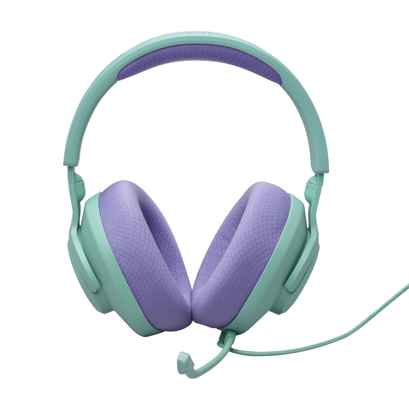 JBL Quantum 100M2 Kabelgebundenes Over-Ear Gaming Headset mit JBL QuantumSOUND Signature, 3,5-mm-Klinke, Multi-Plattform-Kompatibilität und abnehmbarem Mikrofon mit Stummschaltungsoption, Cyan 7