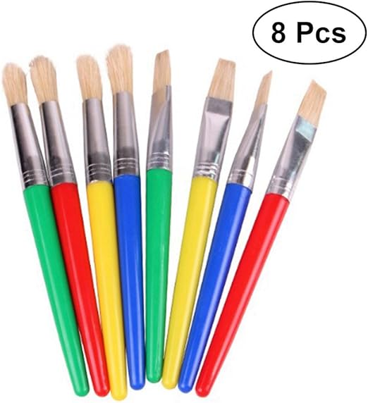 childrens paint brush set