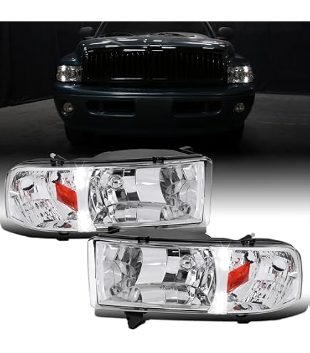 Fit 1994-2001 RAM 1500 2500 3500 Pickup Smoke Lens Headlights+Tail Brake Lights Fit 1994-2001 RAM 1500 2500 3500 Pickup Smoke Lens Headlights+Tail Brake Lights