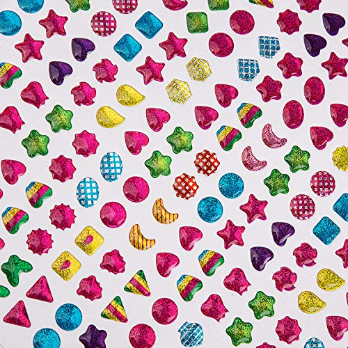 4 SAVITA+Earrings+Stickers+Glitter+Multiple