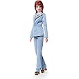 Barbie Signature David Bowie Doll (11.5-in, Red Hair) Posable, Wearing Blue Suit, with Doll Stand and Certificate of Authenticity, Gift for Collectors