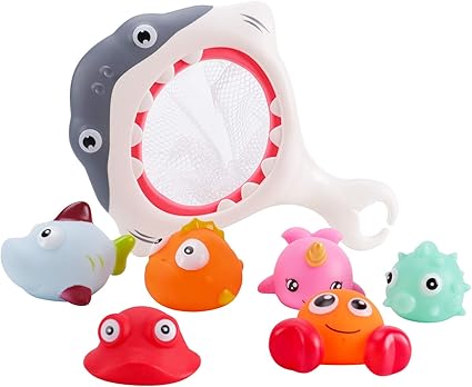light up water spray bath toy