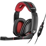 Sennheiser GSP 350 Closed Back Gaming Headset - Black/Red