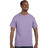 Hanes - 6 oz. Tagless T-Shirt >> M,LAVENDER