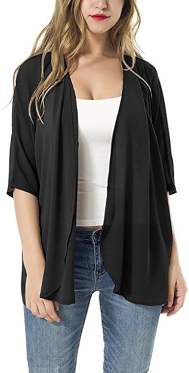women's half sleeve cardigan