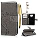 MOLLYCOOCLE Galaxy S7 Case (Not for S7 Edge), [Natural Luxury Gray] Stand Wallet Purse Credit Card Holders Design Flip Folio TPU Soft Bumper PU Leather Slim Fit Cover for Samsung Galaxy S7