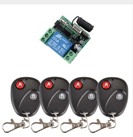 wireless RF Remote Control Switch Transmitter+ Receiver For Access/door Control System