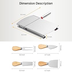 Zyklonix Cheese Slicer Cutter for Block
