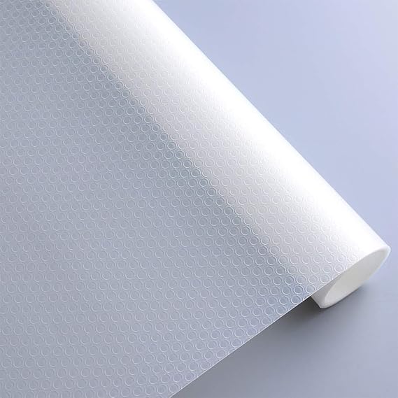 Bloss Plastic Shelf and Drawer Liner, Non Adhesive Waterproof roll(17.7