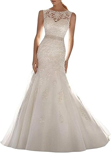 vestidos de novia en amazon