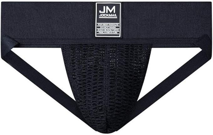 JOCKMAIL Athletic Supporter Underwear with 3" Waistband JOCKMAIL Athletic Supporter Underwear with 3" Waistband