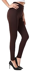 AFITNE Women's Yoga Dress Pants Skinny Pull On Work
