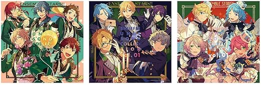 Amazon あんさんぶるスターズ シャッフルユニットソングコレクション Vol 01 Atoz Xxveil Branco アニメ ミュージック