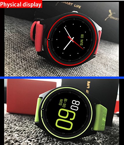 Kapel Reloj Inteligente Pantalla IPS 1,22 Pulgadas Bluetooth 3.0 ...