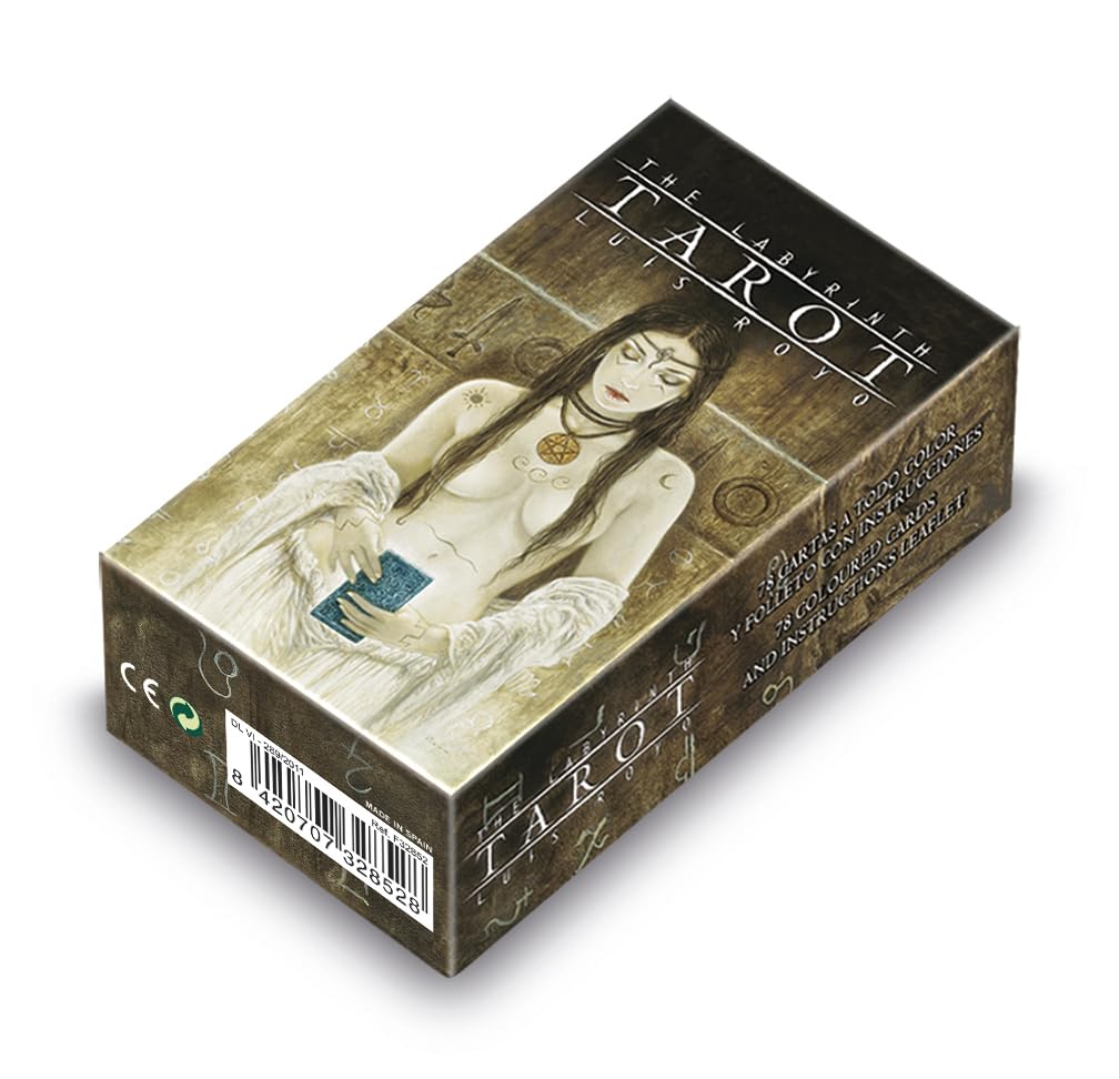 Fournier The Labyrinth Tarot Cards 12cm Black
