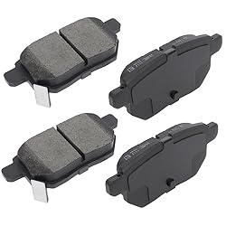 cciyu D1354 Rear Ceramic Disc Brake Pads Kit For