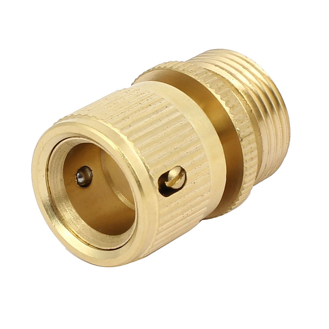 Sourcingmap 3/4BSP Male Thread Brass Garden Washing Water Hose Quick Connector Coupler Fitting