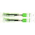 2 Pk Pentel LRN5-D EnerGel Refills, 0.5 mm Fine Needle Tip, Green