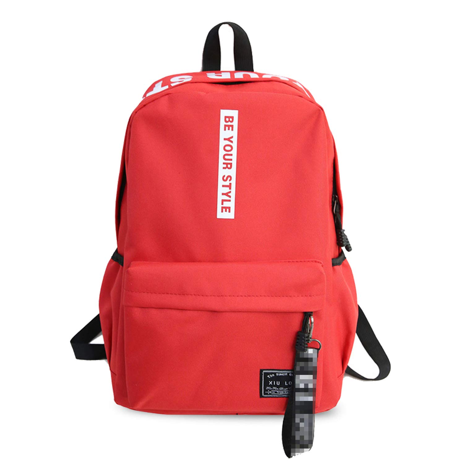 FANDARE Casual Daypacks Boys Girls Backpack Teenager School Bag for Outdoor Travel College University Campus Bookbag Lightweight Rucksack New Red