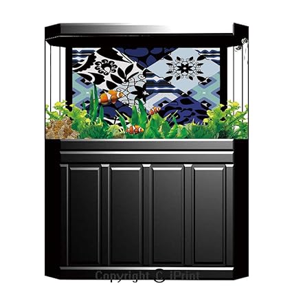 Amazon Com Blue Wallpaper Sticker Background Decoration Shabby