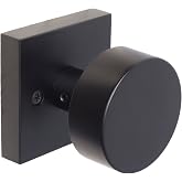 Weslock 0070542-0020 Mesa Knob Half Dummy Lock Matte Black Finish